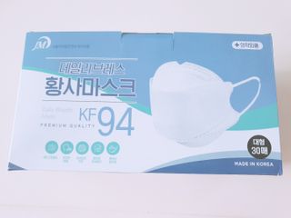 데일리브레스황사마스크KF94대형 데일리브레스 황사방역마스크 KF94 대형 — 5점을 준 리뷰어가 2021년 6월 올린 사용 사진