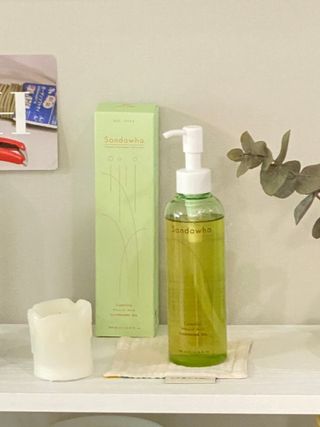 스킨큐어 산다화 순한 클렌징 동백 오일 200ml — 5점을 준 리뷰어가 2023년 4월 올린 사용 사진