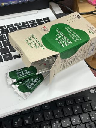바이탈스푼덴마크BG프로바이오틱스 — 5점을 준 리뷰어가 2021년 6월 올린 사용 사진
