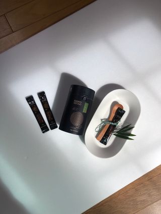 프리마인 자체 기업부설 연구소에서 찾아낸 건강한 수면의 비밀.  슬립토 플러스 30포 — 4점을 준 리뷰어가 2021년 9월 올린 사용 사진