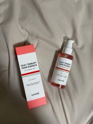 썸헤어 / SUMHAIR 썸헤어 실키 테라피 헤어 에센스 — 5점을 준 리뷰어가 2021년 4월 올린 사용 사진