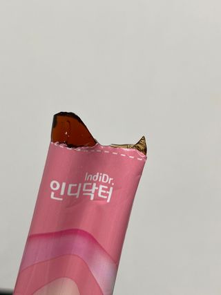 [인디닥터] 면역 생생 핑크 이뮨 젤리 — 5점을 준 리뷰어가 2022년 4월 올린 사용 사진