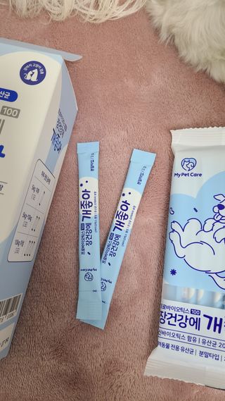 My Pet Care 장건강에 개좋아 — 5점을 준 리뷰어가 2021년 1월 올린 사용 사진