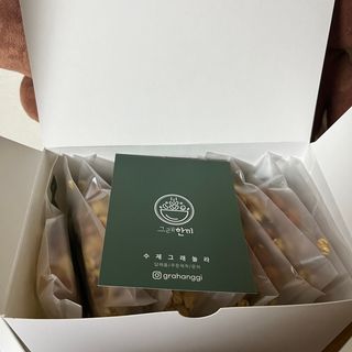[그래한끼] 무설탕/저당 시리얼타입 수제그래놀라 (40gX10개) — 5점을 준 리뷰어가 2022년 8월 올린 사용 사진