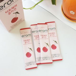 이롬 erom 타트체리 콜라겐 — 5점을 준 리뷰어가 2021년 3월 올린 사용 사진