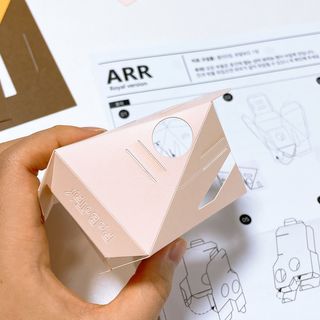 움직이는 종이로봇 - 로빗 로얄버전 움직이는 종이 로봇 - 로빗 — 4점을 준 리뷰어가 2020년 12월 올린 사용 사진