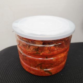 셰프애찬 알배기 겉절이 김치 1kg — 5점을 준 리뷰어가 2022년 10월 올린 사용 사진