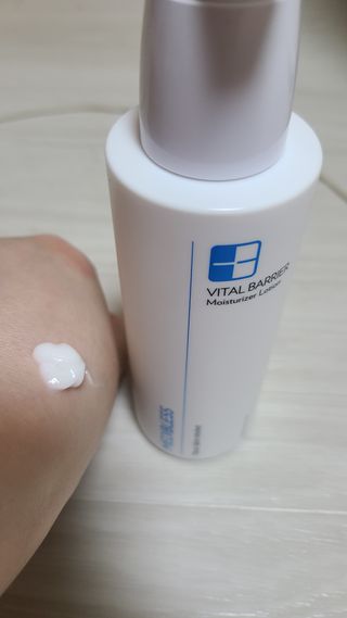 메디블레스 바이탈 베리어 로션 — 5점을 준 리뷰어가 2022년 5월 올린 사용 사진