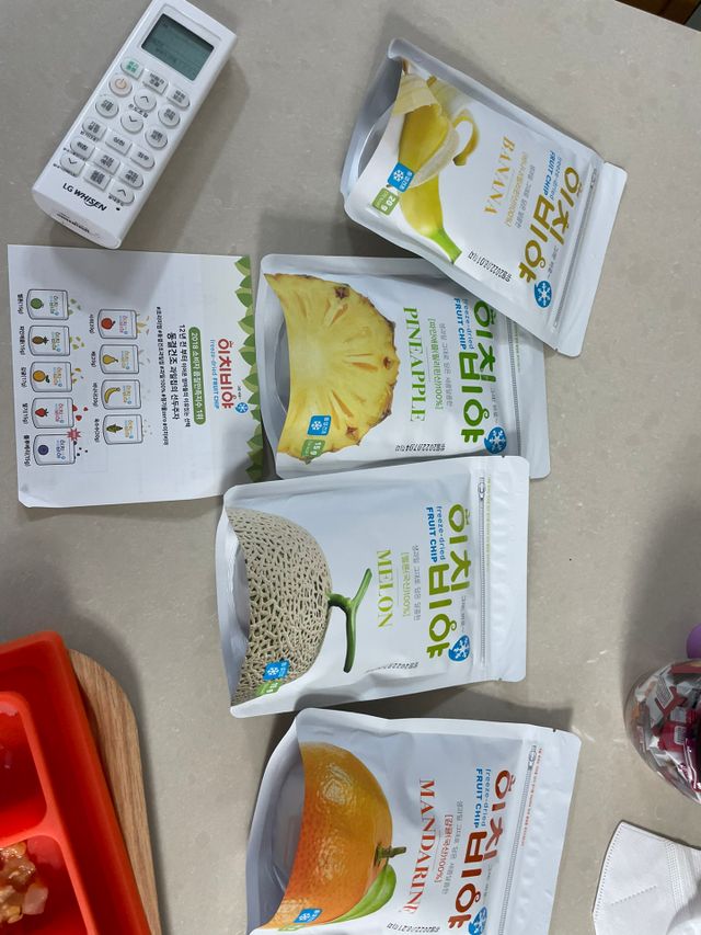 동결건조 과일칩 이치비야 4종 set 리뷰 사진