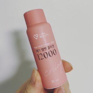 랩앤뷰티 메가 벨벳 콜라겐 12000 — 5점을 준 리뷰어가 2021년 5월 올린 사용 사진