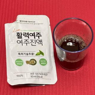참유원 특허제조 활력 여주진액 여주즙 50포 — 5점을 준 리뷰어가 2022년 3월 올린 사용 사진