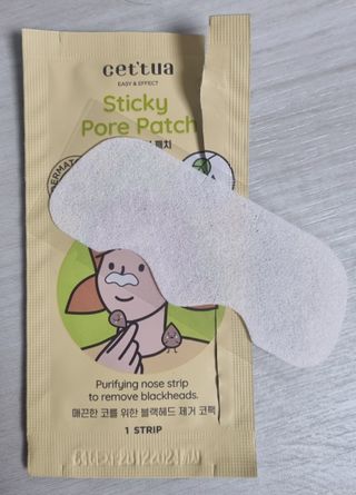 세뚜아(Cettua) 세뚜아 스티키 포어 패치 Cettua Sticky Pore Patch — 4점을 준 리뷰어가 2023년 7월 올린 사용 사진
