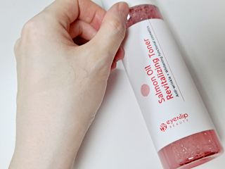 아이앤립 / EYENLIP 아이앤립 연어오일 리바이탈라이징 토너+앰플+크림 3종 세트 — 5점을 준 리뷰어가 2021년 7월 올린 사용 사진