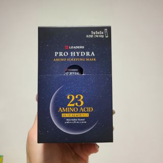 리더스코스메틱 리더스 프로 하이드라 아미노 슬리핑 마스크 — 5점을 준 리뷰어가 2021년 1월 올린 사용 사진