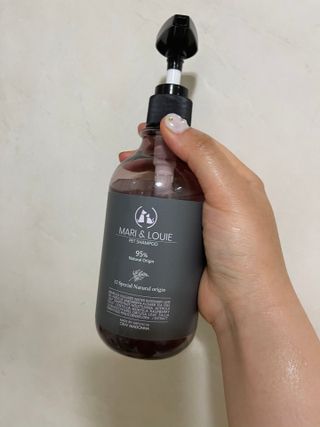 마리앤루이펫샴푸 [mari and louie pet shampoo] — 5점을 준 리뷰어가 2021년 5월 올린 사용 사진