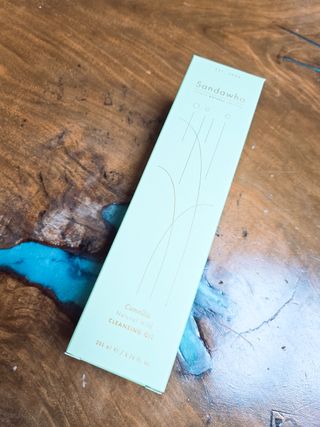스킨큐어 산다화 순한 클렌징 동백 오일 200ml — 5점을 준 리뷰어가 2023년 12월 올린 사용 사진