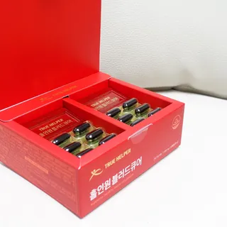 트루헬퍼 홀인원 블러드큐어 혈행+혈압+콜레스테롤 한번에 1박스 1개월 — 5점을 준 리뷰어가 2023년 2월 올린 사용 사진
