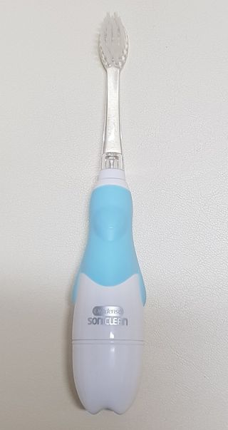 [오라덴스] 99.9 항균 칫솔모_키즈 진동칫솔 2,3단계 중 택 1 — 5점을 준 리뷰어가 2021년 7월 올린 사용 사진