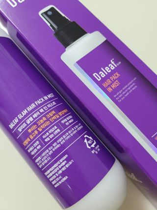 달리프 글램 헤어팩 인미스트 200ml — 5점을 준 리뷰어가 2021년 1월 올린 사용 사진