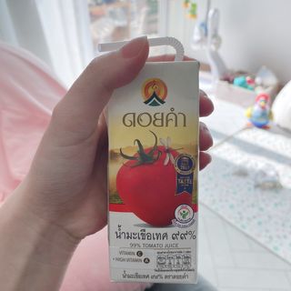 도이캄 착즙 완숙 토마토 200ml 12팩 무설탕 태국왕실 기내식주스 — 4점을 준 리뷰어가 2021년 2월 올린 사용 사진