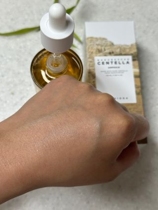 [스킨1004] 마다가스카르 센텔라 앰플 100ml — 5점을 준 리뷰어가 2024년 5월 올린 사용 사진