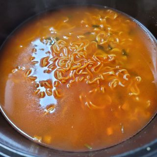[풀무원] 자연은맛있다 정면, 백면, 홍면  세트 — 5점을 준 리뷰어가 2021년 4월 올린 사용 사진