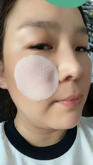 키노닉스 양배추 카밍 진정 토너패드 — 5점을 준 리뷰어가 2021년 7월 올린 사용 사진