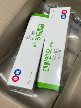 프리마인 유해균 뿐만 아니라 유익균까지 씻어내는 치약은 그만, 건강한 구강환경을 만드는 덴탈엔오 — 5점을 준 리뷰어가 2022년 1월 올린 사용 사진