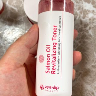 아이앤립 / EYENLIP 아이앤립 연어오일 리바이탈라이징 토너+앰플+크림 3종 세트 — 5점을 준 리뷰어가 2021년 8월 올린 사용 사진