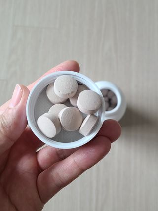 서울약사신협_우리아이쑥쑥칼슘비타민D아연_1,500mg x 120정 — 4점을 준 리뷰어가 2021년 9월 올린 사용 사진