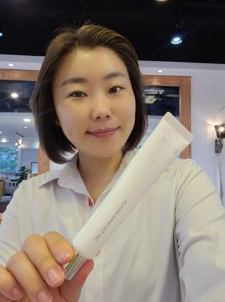 브에노 스킨셀 더마 앰플 — 5점을 준 리뷰어가 2021년 6월 올린 사용 사진