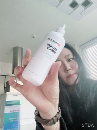 리더스코스메틱 리더스 카밍 바이오틱스 에센스 워터 — 4점을 준 리뷰어가 2021년 3월 올린 사용 사진