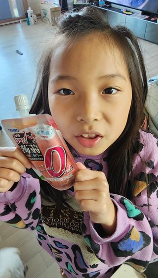 ORIHIRO 오리히로 곤약젤리 제로칼로리 130g 4종 4팩(맛별로 1팩씩) — 5점을 준 리뷰어가 2023년 2월 올린 사용 사진
