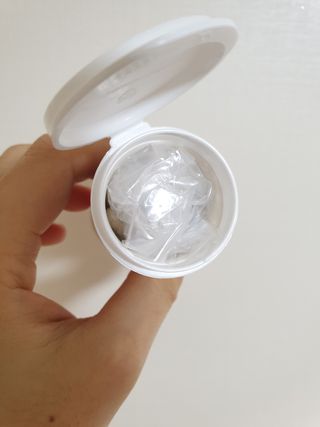 웰리카 더블유 100억 유산균 — 5점을 준 리뷰어가 2020년 12월 올린 사용 사진
