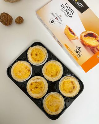 디앙뜨 포르투갈 에그타르트 오리지널 맛+패션후르츠 맛 중 택1 — 5점을 준 리뷰어가 2021년 7월 올린 사용 사진