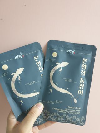 [비린내 완벽제거] 본황칠 통장어 국내산 장어즙 아르기닌 2800mg 장어즙효능 기력보강 — 5점을 준 리뷰어가 2022년 7월 올린 사용 사진