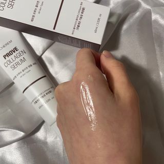 체르엠  프루브 콜라겐 앰플세럼 60ml 1병 — 4점을 준 리뷰어가 2021년 12월 올린 사용 사진