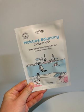 세뚜아(Cettua) [세뚜아] 모이스처 밸런싱 페이셜 마스크 Cettua Moisture Balancing Facial Mask 5매 — 5점을 준 리뷰어가 2024년 1월 올린 사용 사진