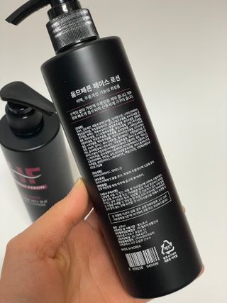 웰피아생활건강 웰피아 올인원 남성화장품 옴므페론 — 5점을 준 리뷰어가 2023년 2월 올린 사용 사진