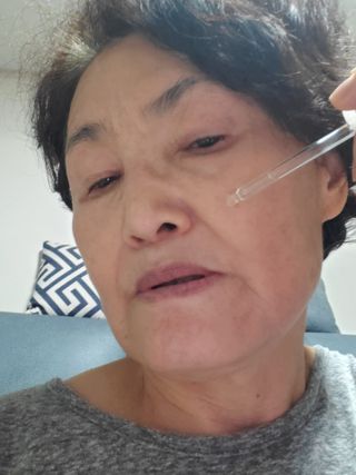 [녹산] 그린 솔루션 멀티 수분 앰플 + 그린 솔루션 멀티 수분크림 — 5점을 준 리뷰어가 2022년 11월 올린 사용 사진