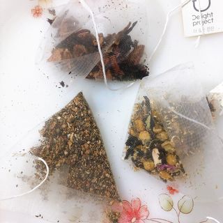 딜라이트 프로젝트 블렌딩티 우엉호박티, 히비후르츠티, 쟈스민캐모티 — 5점을 준 리뷰어가 2021년 7월 올린 사용 사진