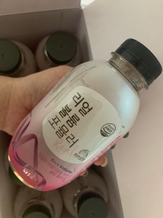 래디 리얼볼륨포뮬러 1박스(8개입) — 4점을 준 리뷰어가 2022년 3월 올린 사용 사진