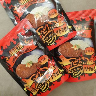 불타 지옥불카레 불지옥맛 180g x 3봉 — 5점을 준 리뷰어가 2021년 6월 올린 사용 사진