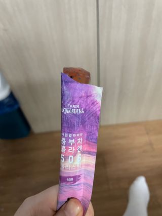 엘리샤코이 아임얼라이브 콤부차 콜라겐 506 스틱젤리 석류 — 4점을 준 리뷰어가 2021년 8월 올린 사용 사진