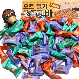 델리스 오트 밀키 초콜릿 바 — 5점을 준 리뷰어가 2022년 3월 올린 사용 사진
