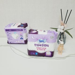 LG유니참 쏘피SOFY [SOFY] 안심숙면팬티 리뉴얼 — 5점을 준 리뷰어가 2021년 3월 올린 사용 사진