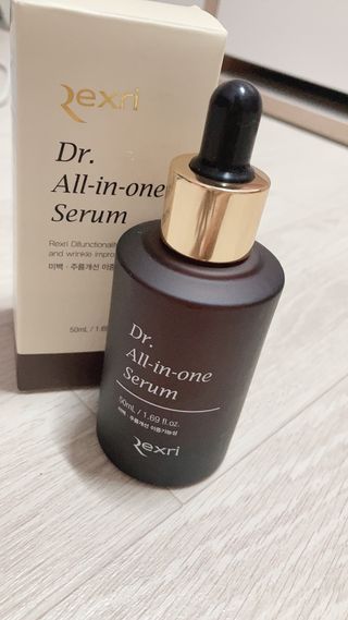렉스리 닥터 올인원 세럼 Rexri Dr.All-in-one Serum — 5점을 준 리뷰어가 2021년 8월 올린 사용 사진