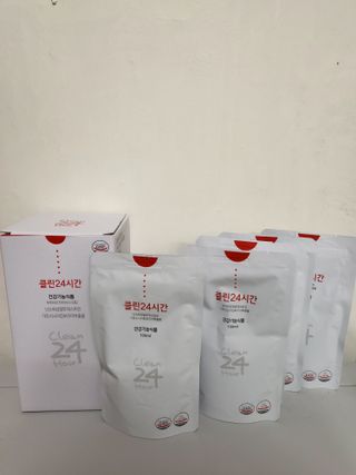 클린24시간 1BOX(5포) + 전용보틀(500ml) — 5점을 준 리뷰어가 2023년 8월 올린 사용 사진