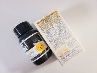 일동제약 마이니 마이니 지니키즈 유산균 츄어블, 멀티비타 set — 5점을 준 리뷰어가 2021년 3월 올린 사용 사진
