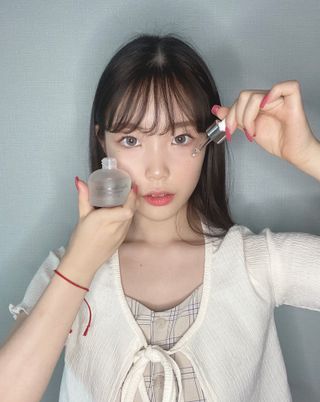 브에노 파리퀸 윌 페이스 오일 — 5점을 준 리뷰어가 2021년 8월 올린 사용 사진